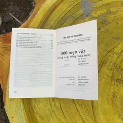 800 MẸO VẶT TRONG CUỘC SÓNG HÀNG NGÀY 759644