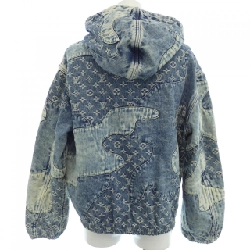 Áo khoác denim LOUIS VUITTON Monogram Patchwork NIGO HMA16EUZD - Hàng hiệu Chính hãng 892677