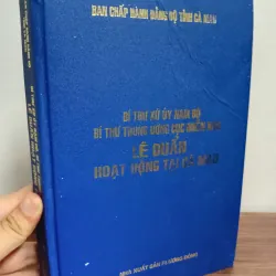 SÁCH LÊ DUẨN HOẠT ĐỘNG TẠI CÀ MAU 968688