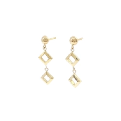 K18YG Bông tai - Hàng hiệu Authentic 872561