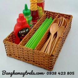 Khay mây nhựa đựng đồ giá rẻ 543626