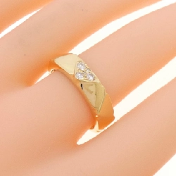 Nhẫn kim cương K18YG 0.13CT 667083