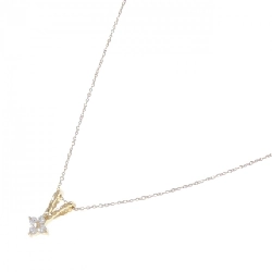 K18YG Hoa Đào Kim Cương Dây Chuyền - Hàng hiệu Chính Hãng 855980