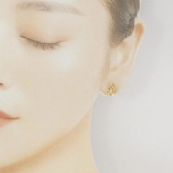 K18YG Bông tai kim cương - Hàng hiệu Authentic 870066