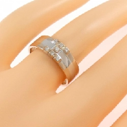 Nhẫn kim cương K18PG/K18WG - Hàng hiệu Authentic 850743