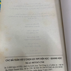 Các bài toán vật lý chọn lọc trung học phổ thông. Điện học, quang học. 999 463668