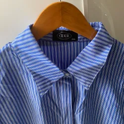 Áo sơ mi dài tay kẻ sọc bigsize Cider Shop 756610