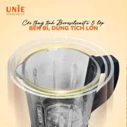 Máy làm sữa hạt UNIE VX dung tích 1.75L, 14 chức năng nấu, chống trào tối đa 798206