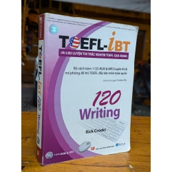 TOEFL iBt 120 Writing 296211