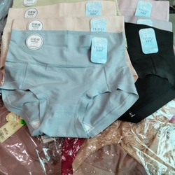 Combo 2 Quần lót nữ lưng cao gen bụng không viền cotton kháng khuẩn nâng mông(45-60kg)  489115