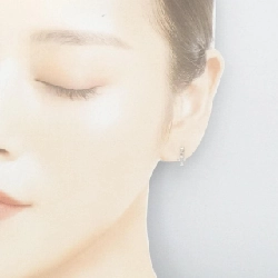 PT Bông tai kim cương chéo 0.12CT - Hàng hiệu Authentic 871831