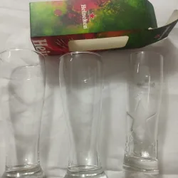 Bộ ba ly uống bia thủy tinh 425ml, 250ml mới 733816