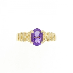 Nhẫn Amethyst K18YG - Hàng hiệu Authentic 856836