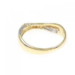 Nhẫn kim cương K18YG/PT900 0.10CT - Hàng hiệu Chính hãng 845839