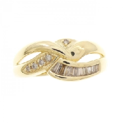 Nhẫn kim cương K18YG 0.26CT - Hàng hiệu Authentic 847985