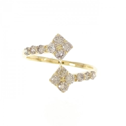 Nhẫn kim cương K18YG 0.40CT 671303