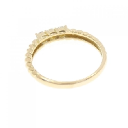 Nhẫn kim cương ba viên K18YG 0.22CT 667852