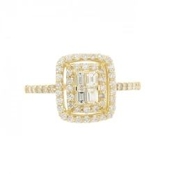 【Sản phẩm mới】Nhẫn kim cương K18YG 0.50CT 671275