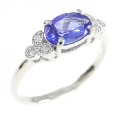Nhẫn Tanzanite PT 0.65CT - Hàng hiệu Chính hãng