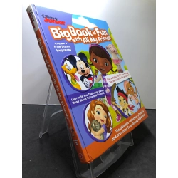 Big book of Fun with All My Friends BÌA CỨNG mới 85% bút màu trang đầu Disney Junior HPB2607 NGOẠI VĂN 192517