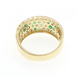 Nhẫn Emerald K18YG 0.60CT - Hàng hiệu Chính hãng 852398