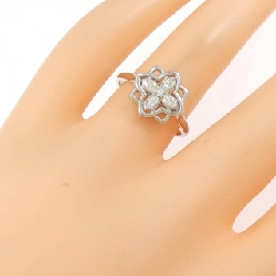 【Sản phẩm mới】Nhẫn kim cương PT900 hình hoa 0.20CT 669221