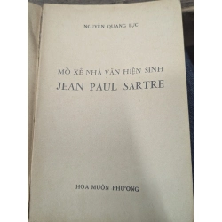 Mổ xẻ nhà văn hiện sinh Jean Paul Sartre - Nguyễn Quang Lục 360142