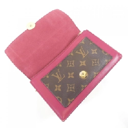 Ví xách tay Louis Vuitton Monogram Portefoy Fleur Chain M67404 621107