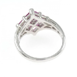 Nhẫn Ruby K18WG 0.70CT - Hàng hiệu Chính hãng 850521