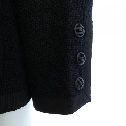【Vintage】Chanel CHANEL P19120V11109 02P Áo khoác không cổ 632624