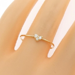 Nhẫn kim cương hình trái tim K18YG 0.05CT - Hàng hiệu chính hãng 851706