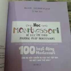 Dạy con theo Montessori-100 hoạt động- Trẻ tập Đọc và Viết 787181