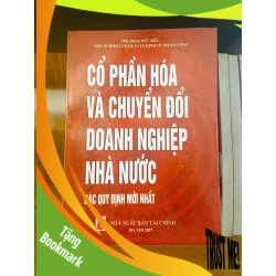 (TẶNG BOOKMARK) Cổ phần hóa và chuyển đổi danh nghiệp nhà nước GIÁO TRÌNH, CHUYÊN MÔN RBK1301