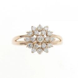 Nhẫn kim cương hoa K18PG 0.30CT - Hàng hiệu Authentic 854571