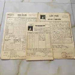 Bộ thành tích biểu xưa nữ Trung học tổng hợp Sương Nguyệt Anh, Quận 7, Thủ Đức Gia Định 1013201