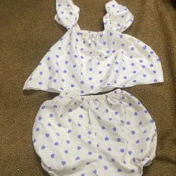 Bộ cũi cho bé thích màu tím  1011446