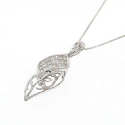 K18WG Lá Cây Dây Chuyền Kim Cương 0.25CT - Hàng hiệu Chính hãng 860959