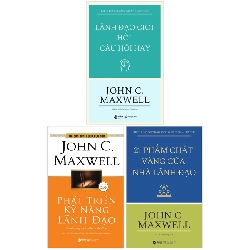 Combo Sách Lãnh Đạo Của John C.Maxwell (Bộ 3 Cuốn) - John C Maxwell