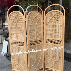 Bình phong mây tự nhiên trang trí 444272