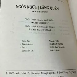 Ngôn Ngữ Bị Lãng Quên - Erich Fromm 1030782