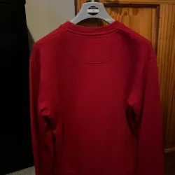 Áo sweatshirt Kenzo đỏ thêu hình đầu hổ lớn size L 757195