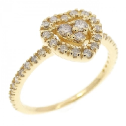 Nhẫn kim cương hình trái tim K18YG 0.30CT