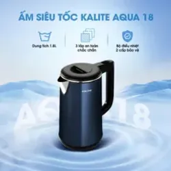 ⚡ KALITE Aqua 18 – Đun nước siêu nhanh, dùng là thích 754729