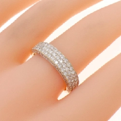 Nhẫn kim cương Pavé K18YG/K18WG 0.98CT - Hàng hiệu Chính hãng 845977