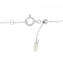 K18WG Dây chuyền kim cương hình trái tim 0.515CT - Hàng hiệu Chính hãng 869062