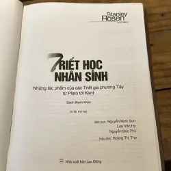 Triết học nhân sinh - Stanley Rosen (Sách triết học - Sách hiếm/sưu tầm, bìa cứng khổ to) 730952