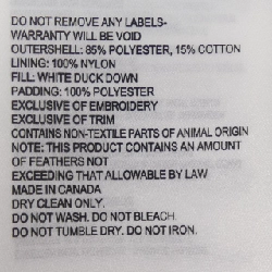 Canada Goose 3434JM Montreal Áo gile lông vũ - Hàng hiệu Authentic 886510