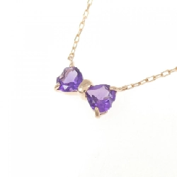 K10PG Ruy băng Amethyst Dây chuyền - Hàng hiệu Chính hãng 860551