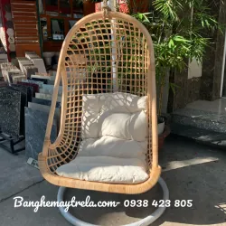 Ghế xích đu mây caro 754728