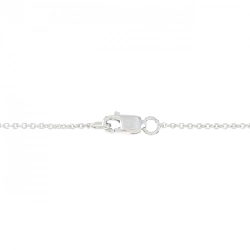 Dây chuyền kim cương hình móng ngựa 750WG - Hàng hiệu Authentic 861476